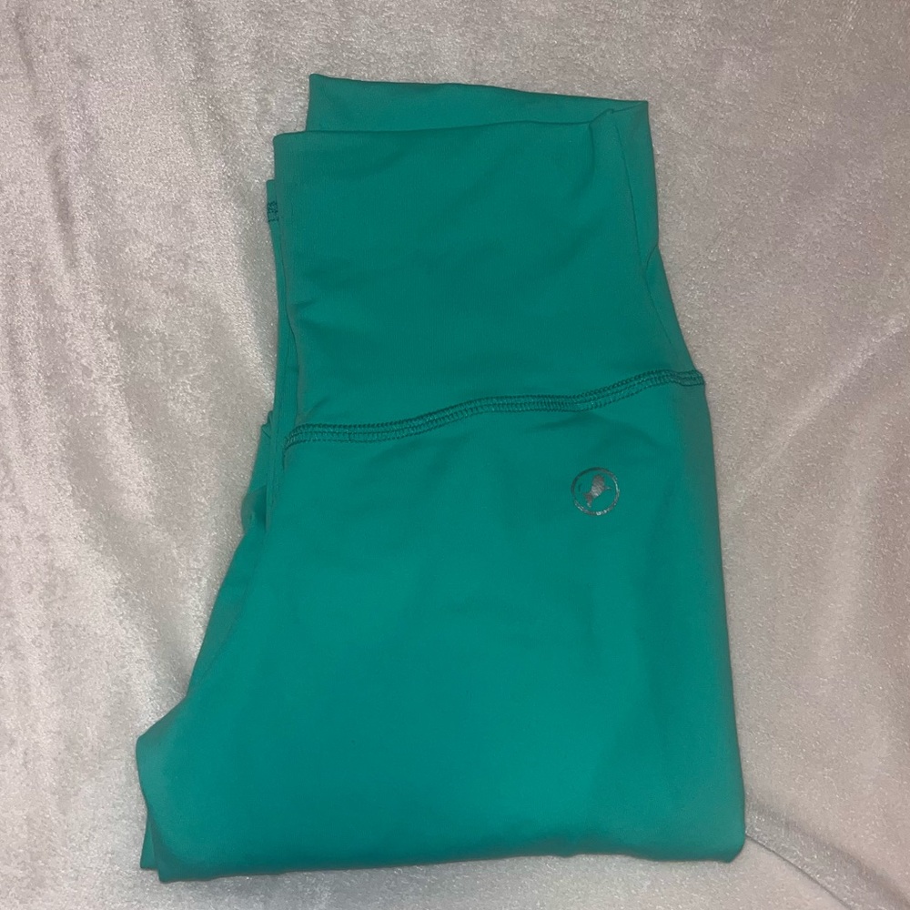 ABS2B Green/Teal Scrunch Leggings